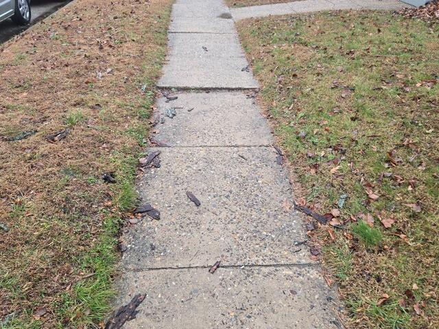 Concrete Repair in Laurel Springs, NJ - Before Photo