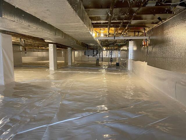 Crawl Space Transformation in Monmouth Beach, NJ - After Photo