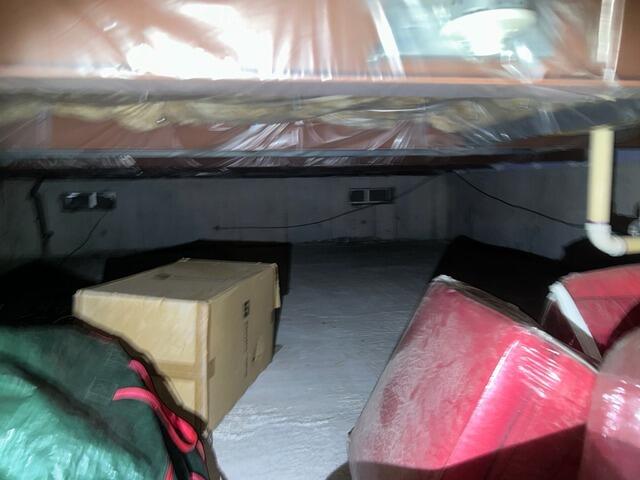 Crawl Space Waterproofing In Brooklyn, NY - Before Photo