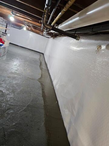 Resolving Basement Water Seepage In Holmdel, NJ - After Photo