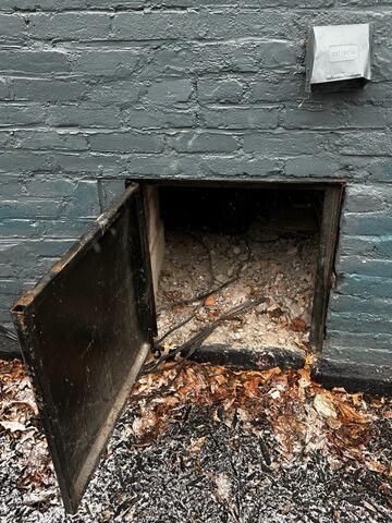 Everlast Crawl Space Door in Hoboken, NJ - Before Photo