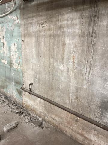 Waterproofing in Edison, NJ - Before Photo