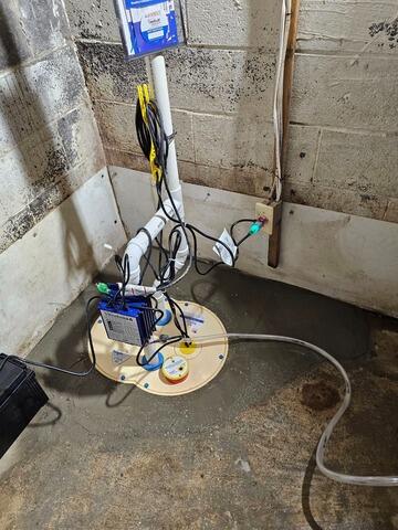 Sump Pump Replacement in Succasunna, NJ - After Photo