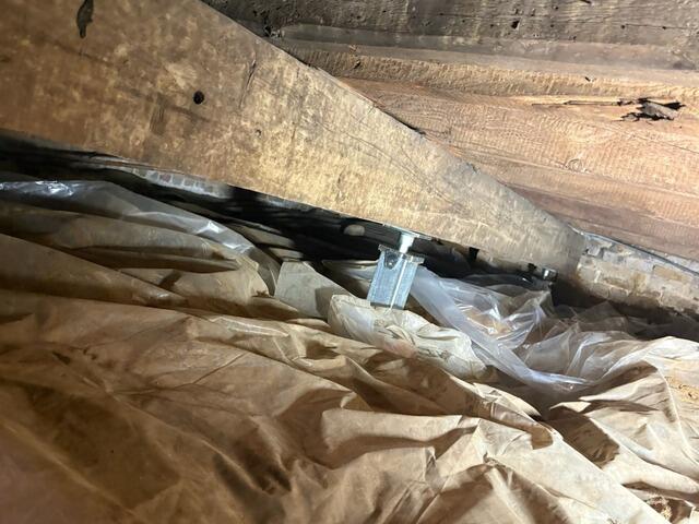 Stabilizing Support Beams In South Amboy, NJ Crawl Space - After Photo