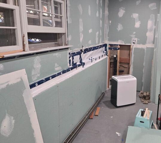 Damp Basement Solution In Martinsville, NJ - Before Photo