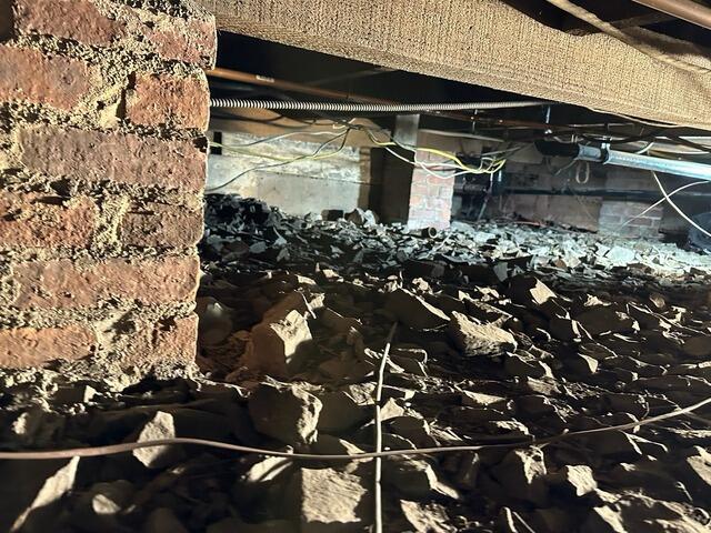 Crawl Space Repair in Montville, NJ - Before Photo