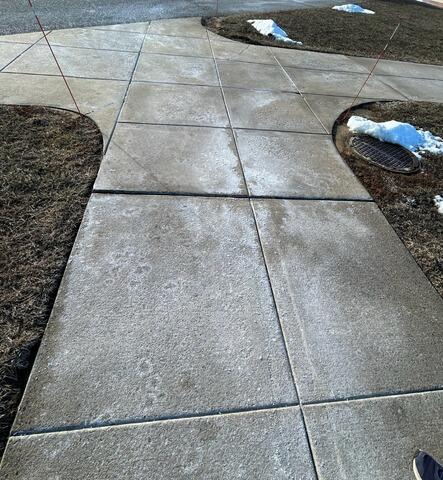 Tackling Concrete Settlement In Sewell, NJ - Before Photo