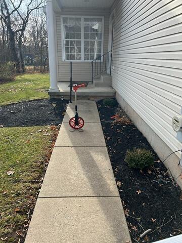 Uneven Sidewalk Repair In Collegeville, PA - Before Photo