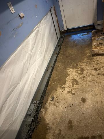 Waterproofing Solution In Highlands, NJ Basement - After Photo