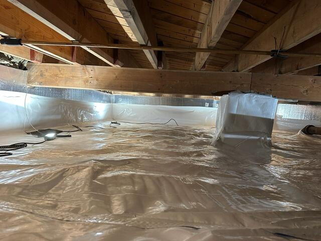 Crawl Space Repair in Haworth, NJ - After Photo