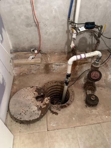 Basement Waterproofing Solution in Carteret, NJ - Before Photo