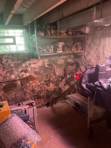 Basement Wall Protection In Baltimore, MD - Before Photo