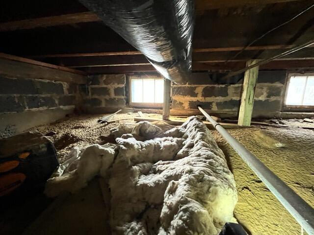 Preventing Crawl Space Moisture In Glenolden, PA - Before Photo