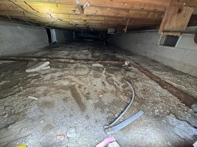 Tackling Crawl Space Moisture In Ocean City, NJ - Before Photo