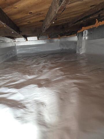 Wet Crawl Space Solution In Springfield Gardens, NY - After Photo