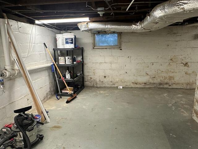 Basement Moisture Solution In Middletown, NJ - Before Photo