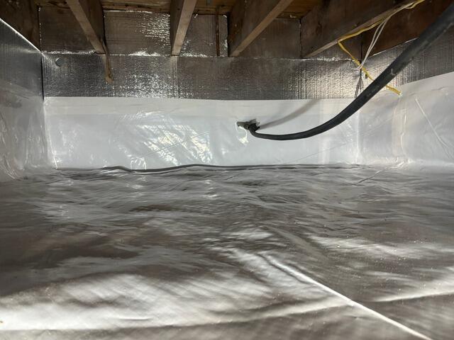 Wet Crawl Space Solution In Allenhurst, NJ - After Photo