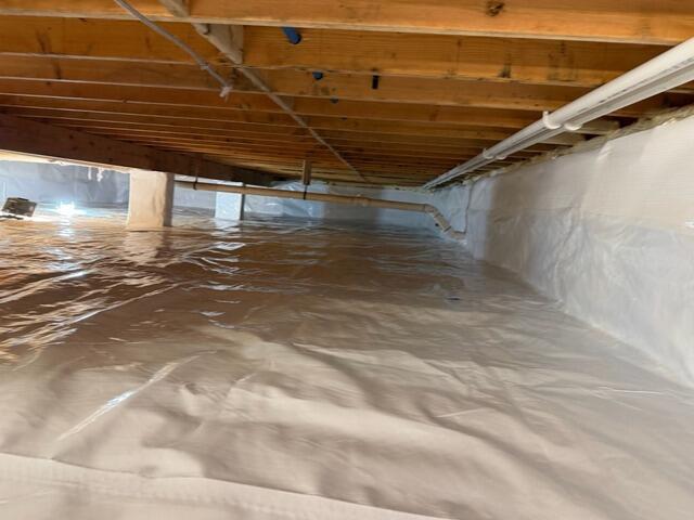 Tackling Moisture In Oakhurst, NJ Crawl Space - After Photo