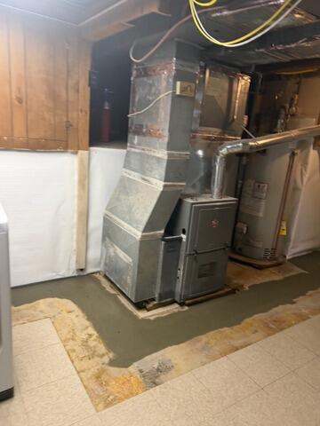 Addressing Basement Water Seepage In Kinnelon, NJ - After Photo
