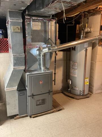 Addressing Basement Water Seepage In Kinnelon, NJ - Before Photo