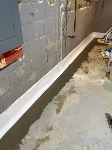 Basement Waterproofing Solution In Ocean, NJ - After Photo