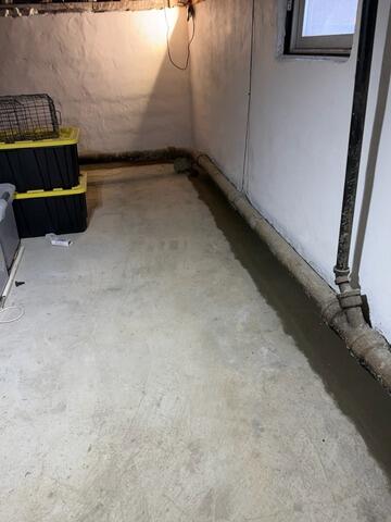 Wet Basement Solution In Trenton, NJ - After Photo