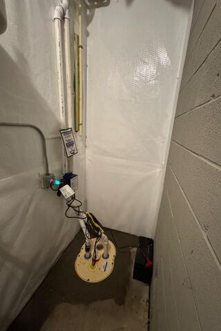 Sump Pump Installation in Summit, NJ - After Photo