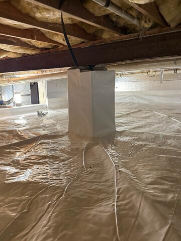 Crawl Space Encapsulation in Severna Park, MD - After Photo