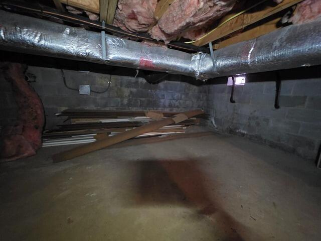 Crawl Space Encapsulation in Towson, MD - Before Photo