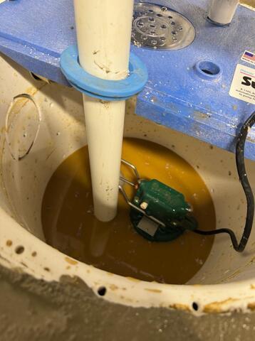 SuperSump Cleaning and Sanitizing in Ocean, NJ - Before Photo