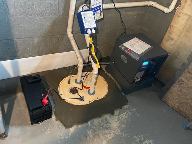 Sump Pump Installation in Manville, NJ - After Photo