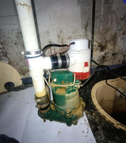 SuperSump Premier Sump Pump System Works to Keep Basement Dry in Middletown, NJ