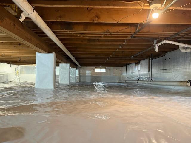 Encapsulating a Damp Crawl Space in Whitehouse Station, NJ - After Photo