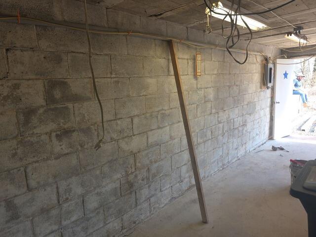 Foundation Repair in Collegeville, PA - Before Photo