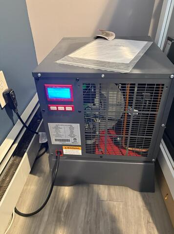 Sanidry Sedona Dehumidifier: Annual Maintenance Includes Filter Change - Before Photo