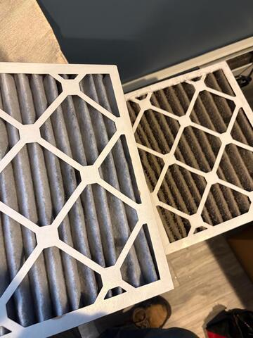 Sanidry Sedona Dehumidifier: Annual Maintenance Includes Filter Change - After Photo