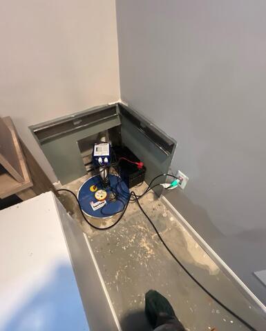 SuperSump Annual Maintenance for Wet Basement Solution - After Photo