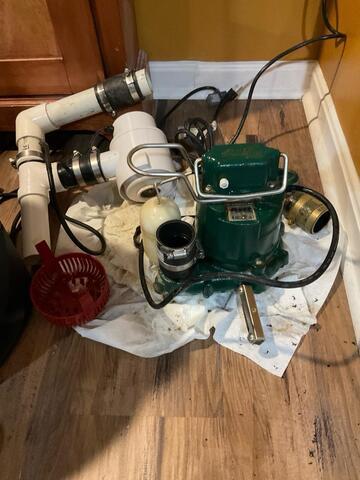 Annual Maintenance on SuperSump Sump Pump System in Baltimore - After Photo