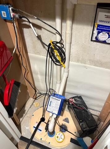 TripleSafe Sump Pump System Annual Maintenance in Maple Shade, NJ - After Photo