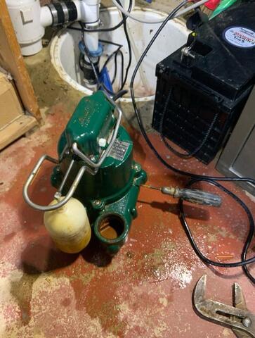 Annual Maintenance Recommended on Sump Pump Systems to Enhance Operation - After Photo