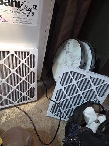 Annual Maintenance of SaniDry XP Dehumidifier in Budd Lake - After Photo