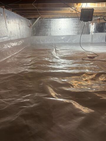 Crawl Space Encapsulation in Little Egg Harbor Township, NJ - After Photo
