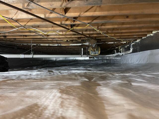 Crawl Space Encapsulation in Brooklyn, NY - After Photo