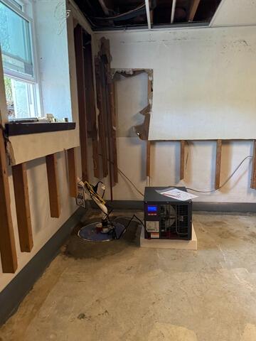 Addressing Basement Water Seepage in West Chester, PA - After Photo