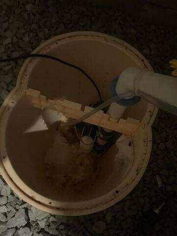 Basement Waterproofing in Elverson, PA - Before Photo