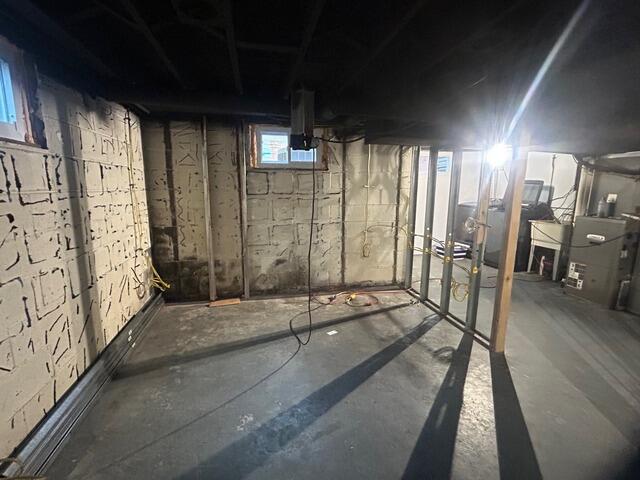 Total Basement Finishing in North Brunswick, NJ - Before Photo