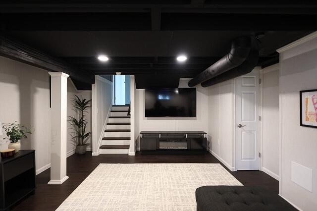 Basement Finishing System in North Brunswick, NJ - After Photo