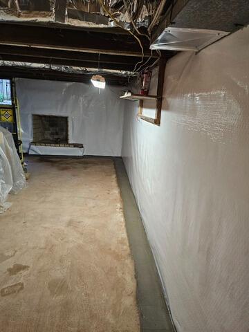 Addressing Basement Water Seepage in Collegeville, PA - After Photo