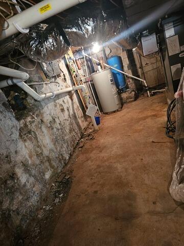 Basement Waterproofing Solution in Collegeville, PA - Before Photo