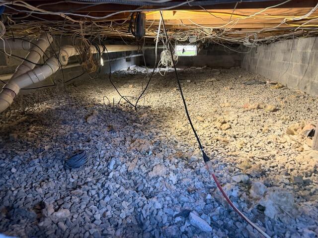 Crawl Space Encapsulation in Little Ferry, NJ - Before Photo